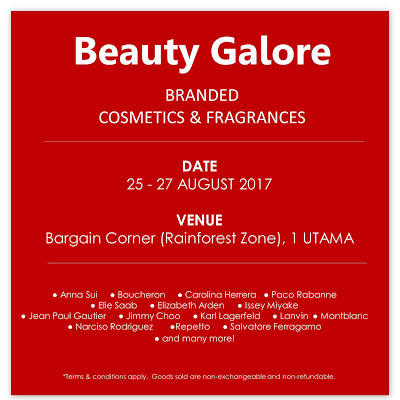 Luxasia Beauty Galore Branded Cosmetics & Fragrances Sale