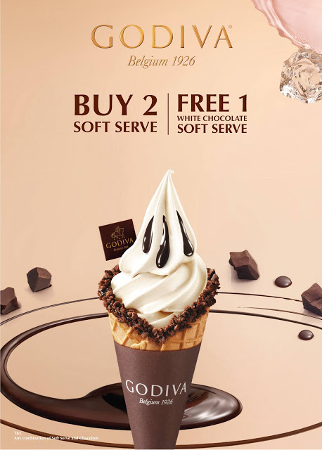 Godiva Chocolate Soft Serve Buy 2 Free 1 Penang Coffee & Desserts Festival 2017 Promo