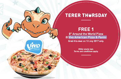 U Mobile TERER Thursday Freebie Free Around the World Pizza