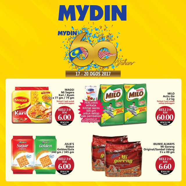 MYDIN Malaysia Food & Grocery Discount Offer Promo