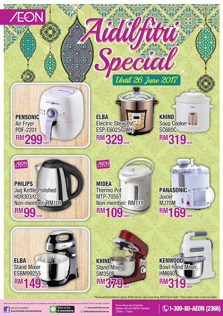 AEON Aidilfitri Special Discount Offer Promotion