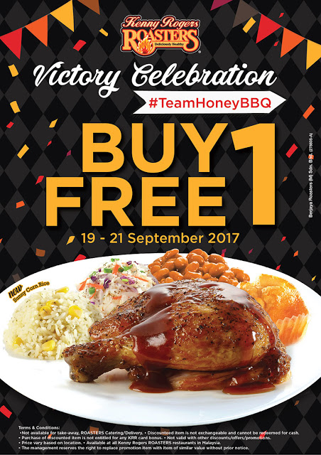 KRR Buy 1 FREE 1 Victory Meal