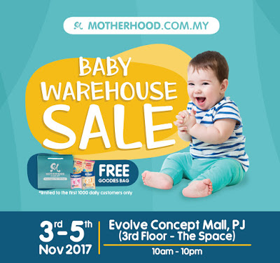 Motherhood Malaysia Warehouse Sales November 2017