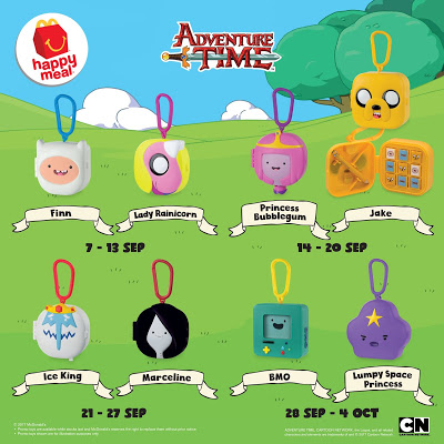 McDonald’s Happy Meal Free Adventure Time Toys