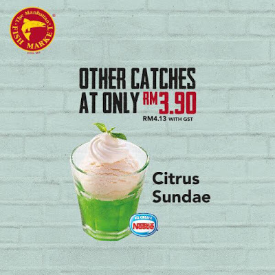 The Manhattan FISH MARKET Citrus Sundae
