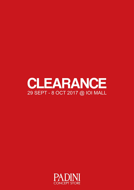 Padini Concept Store Fair Clearance Sale Discount Offer Promo
