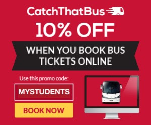 CatchThatBus Promo Code Bus Ticket Discount Offer