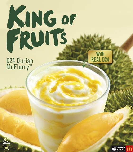 McDonald's D24 Durian McFlurry Price RM7.99