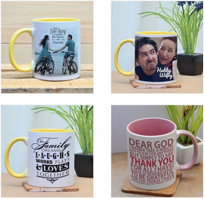 Printcious Personalized Your Own Color Mugs