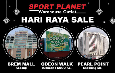 Sport Planet Warehouse Outlet Hari Raya Sale