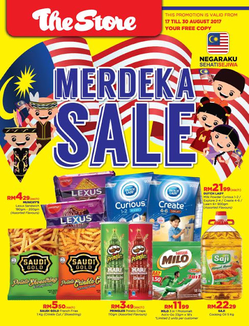 The Store Malaysia Catalogue Merdeka Sale Discount Offer Promo