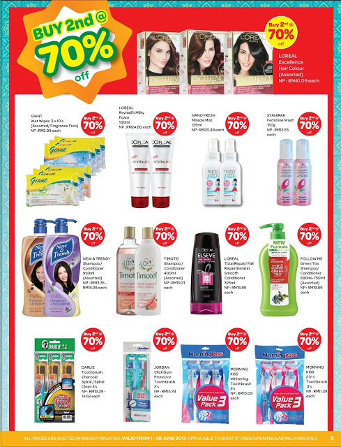 Giant Malaysia Health & Beauty Discount