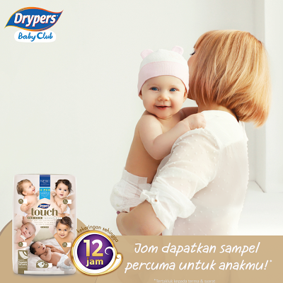 Sampel Percuma Drypers Baby Club Malaysia