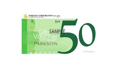 Parkson Gift Voucher Discount Offer Promo