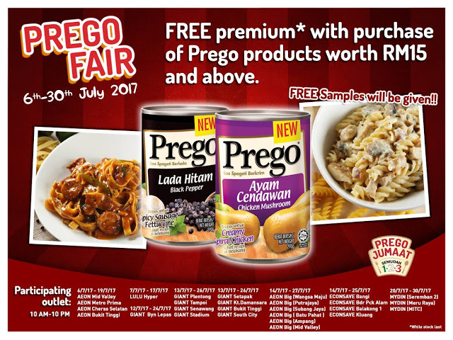 Prego Malaysia Fair Free Food Sampling