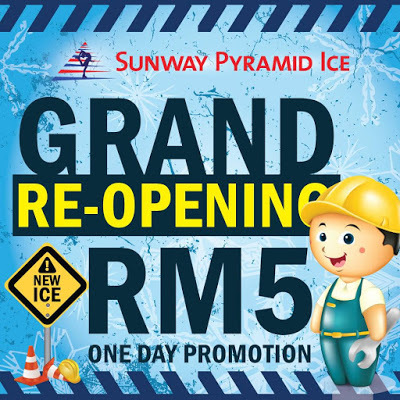 Sunway Pyramid Ice RM5 Ticket Discount Promo