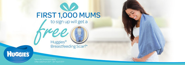 Free Huggies Breastfeeding Scarf Sign Up Mums Club